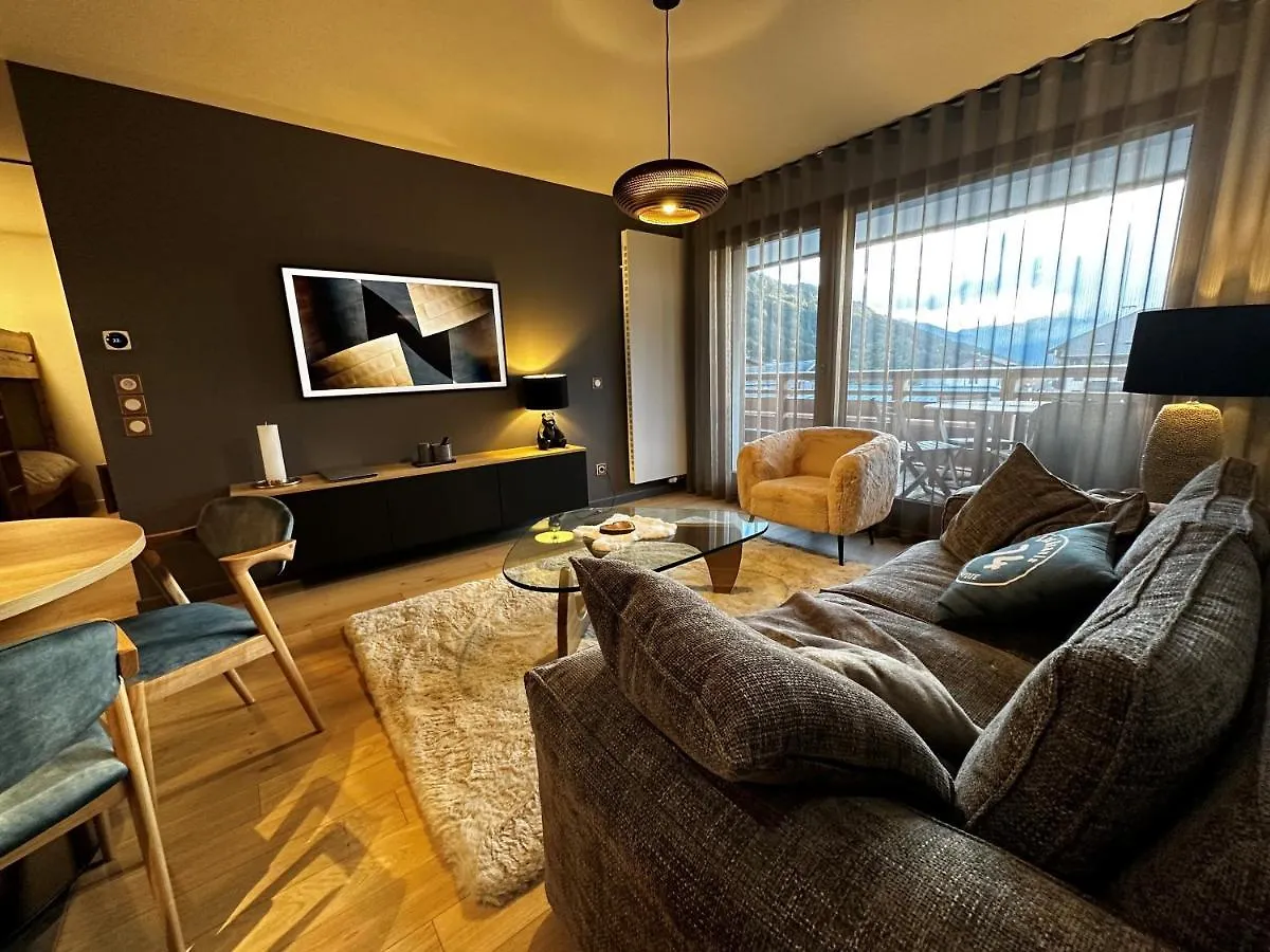 Chalet Cristal - Magnifique Appartement A 5Mn Du Centre De La Clusaz 圣简德斯科特 公寓